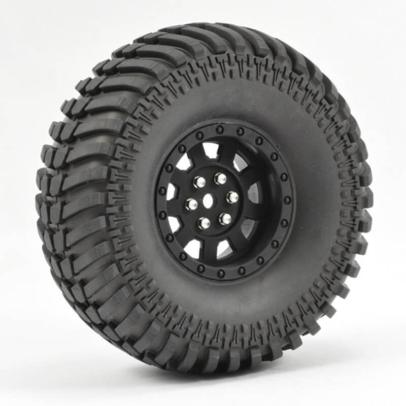 FASTRAX R/C PRODUCTS - FASTRAX 1:10 CRAWLER PASO
1.9 MOUNTED SCALE WHEEL BLACK - FAST1260B