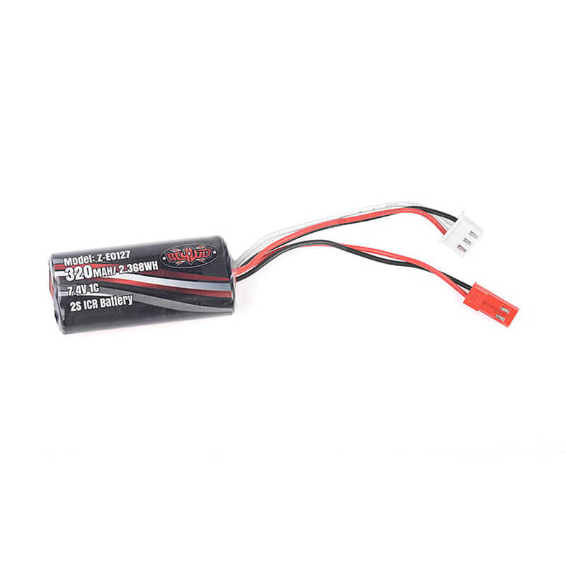 RC4WD - 7.4V 320MAH LITHIUM ION
BATTERY W/ BALANCE PLUG - Z-E0127