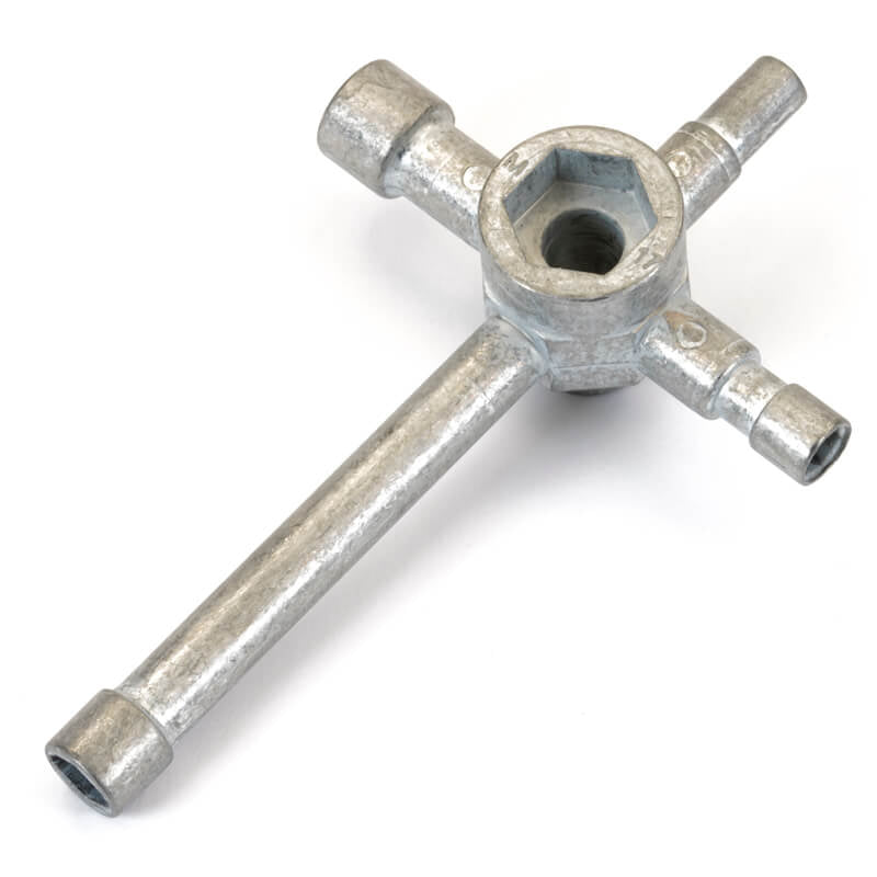 FASTRAX R/C PRODUCTS - 6-WAY CROSS WRENCH (5.5, 7, 8,
10, 12, 17mm HEX SIZES) - FAST625