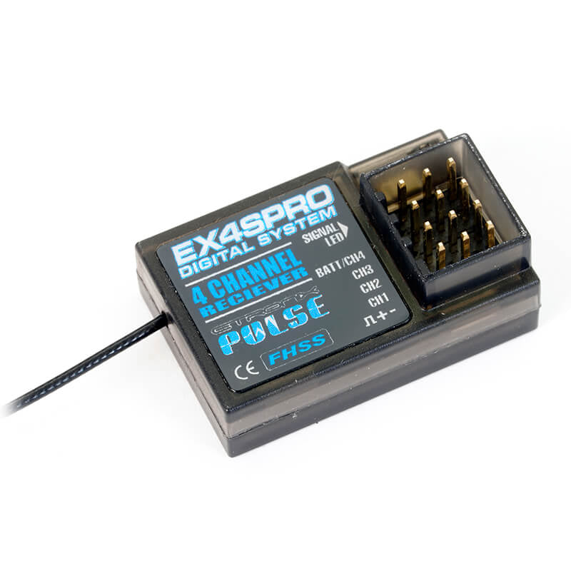 ETRONIX - PULSE FHSS RECEIVER
2.4GHZ FOR ET1111 EX4SPRO - ET1165