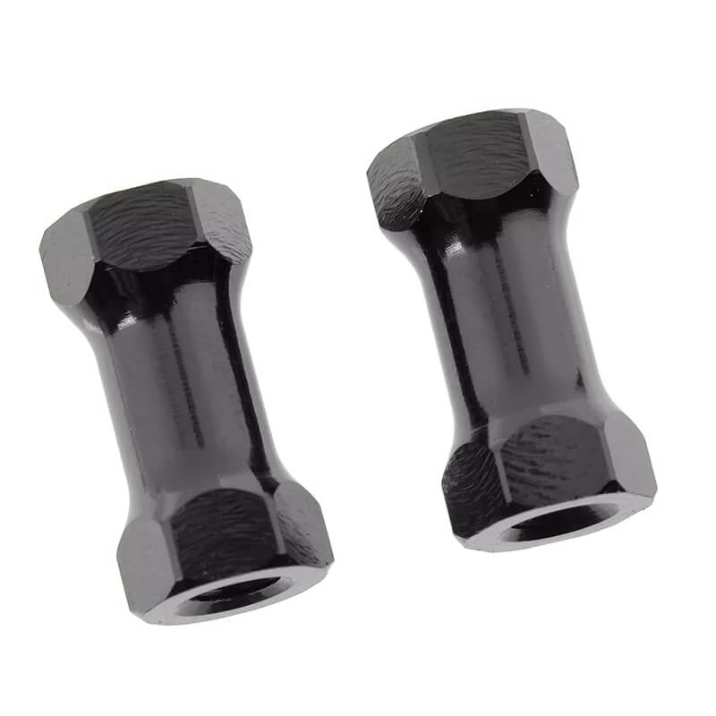 CORALLY - CHASSIS POST 12MM ALU
ALUMINUM BLACK 2 PCS - C-00105-039