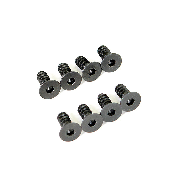 FTX - ZORRO FLAT HEAD HEX SCREW
M4X10MM SELF TAPPING (6PC) - FTX6961
