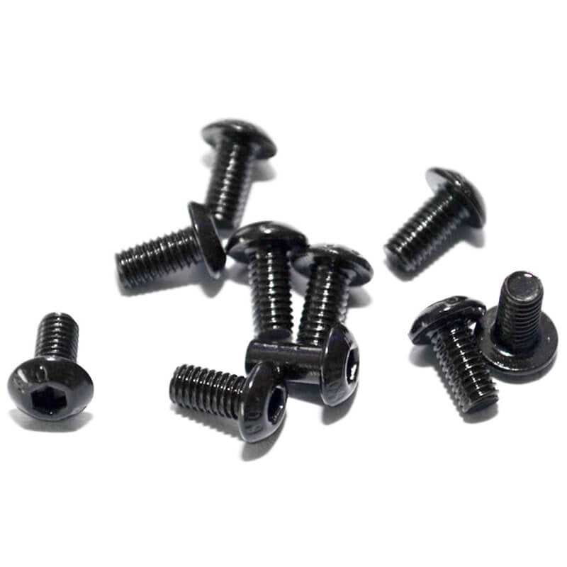 RC4WD - STEEL BUTTON HEAD CAP
SCREWS M3 X 6MM (10) - Z-S0651