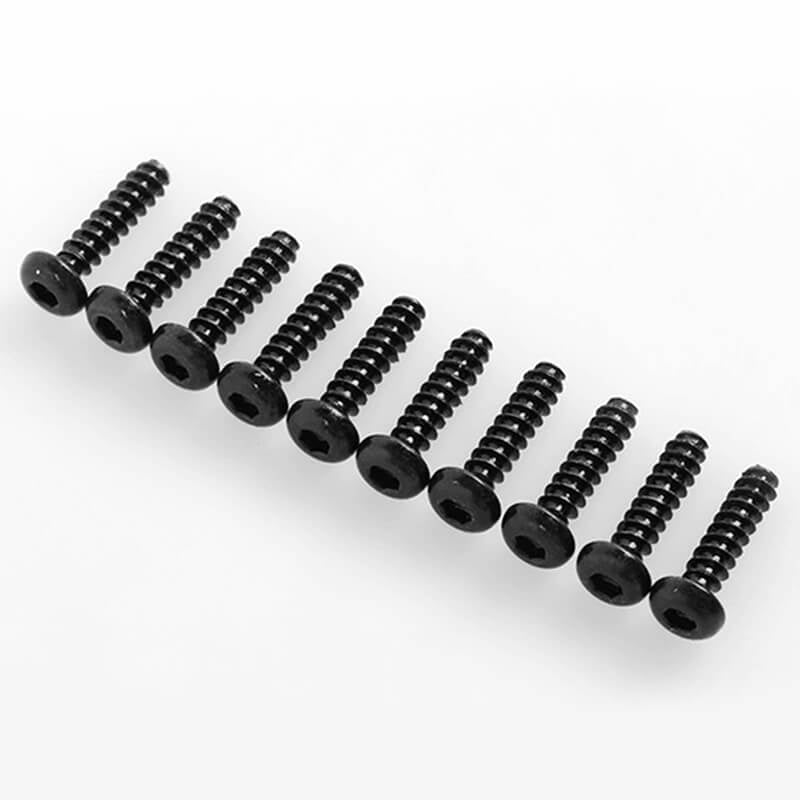 RC4WD - BUTTON HEAD SELF TAPPING
SCREWS M3 X 12MM (BLACK) - Z-S1691