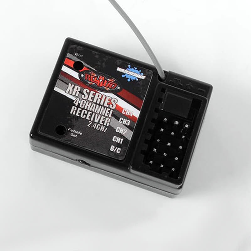 RC4WD - XR3/XR4 2.4GHZ 4-CHANNEL
RECEIVER - Z-R0008