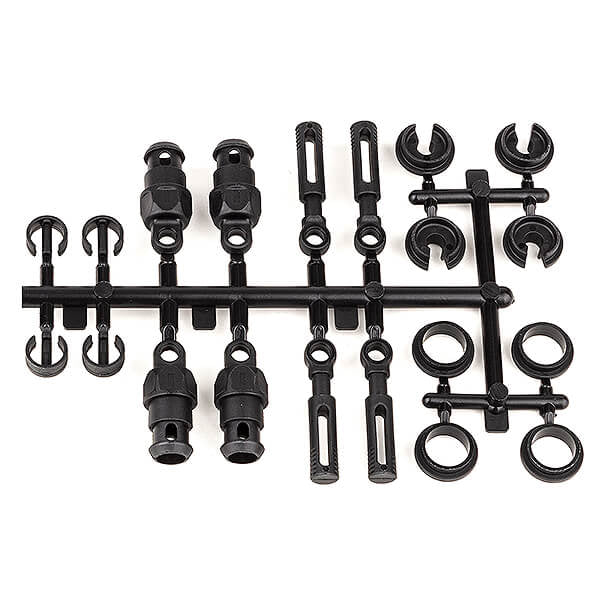 ASSOCIATED ELECTRICS - TEAM ASSOCIATED REFLEX 14R
FRICTION SHOCK SET - AS21571
