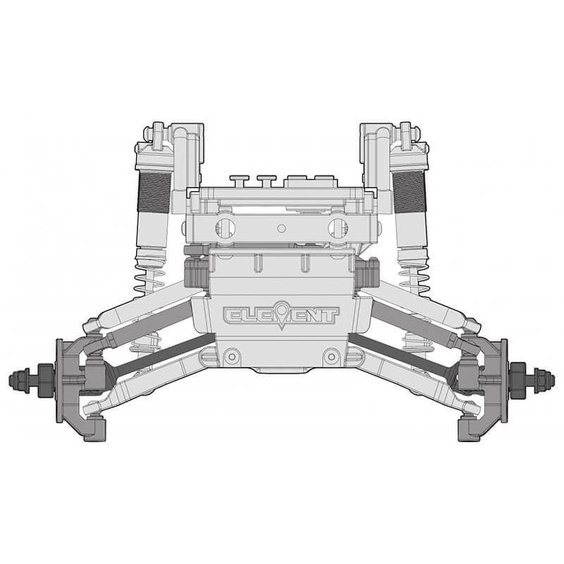 ELEMENT RC BY ASSOC. ELECTRICS - ELEMENT RC IFS2 INDEPENDENT
FRONT SUSPENSION CONVERSION KI - EL42340
