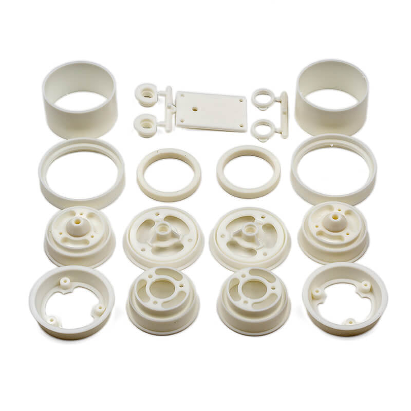 ASSOCIATED ELECTRICS - TEAM ASSOCIATED RC10 WHEELS
FRONT & REAR - WHITE - AS6643
