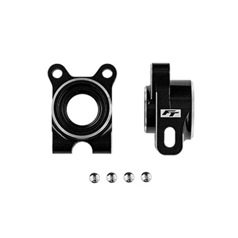 ASSOCIATED ELECTRICS - TEAM ASSOCIATED RC10B7 FT REAR
HUBS -4 OFFSET BLACK ALUMINIUM - AS92563