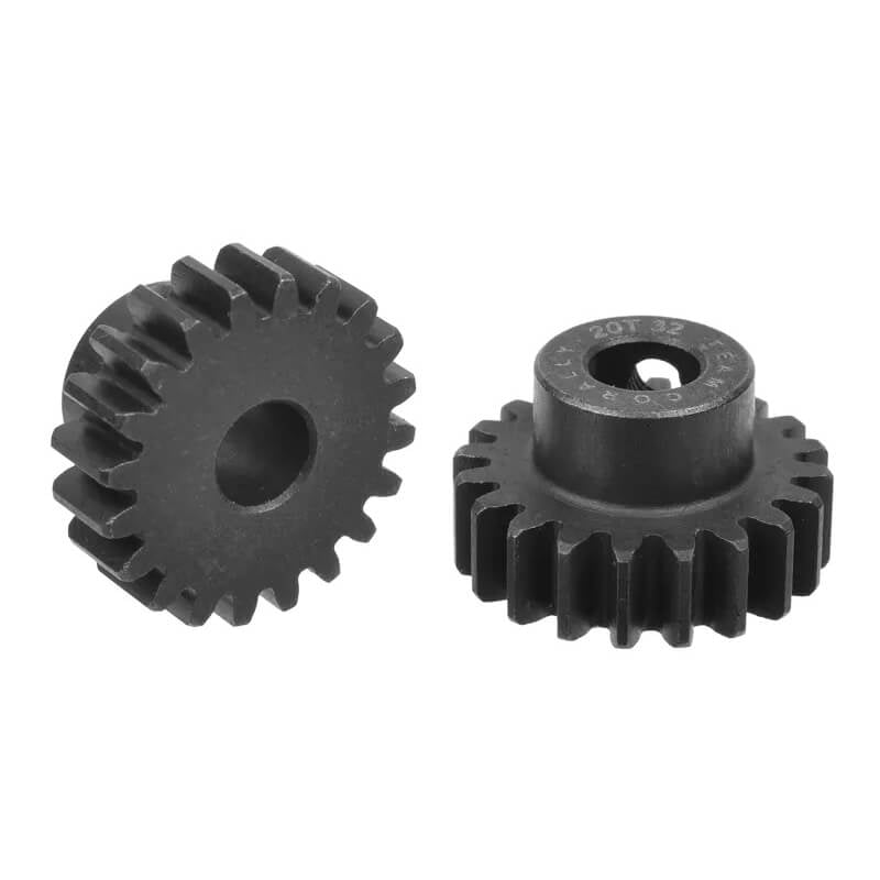 CORALLY - 32 DP PINION SHORT
HARDENED STEEL 20 TEETH 5MM - C-72620