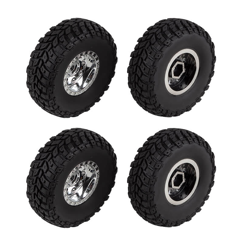 ELEMENT RC BY ASSOC. ELECTRICS - ELEMENT RC ENDURO12 WHEELS &
TYRES, CHROME - EL41137