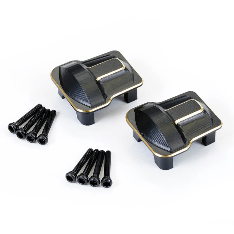 FASTRAX R/C PRODUCTS - FASTRAX TRX-4M BLACK BRASS
PORTAL AXLE COVERS (2) - FTTX464