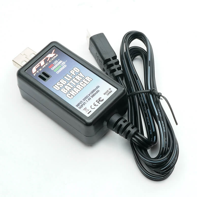 FTX - TROOPER USB LIPO BATTERY
CHARGER - FTX10945