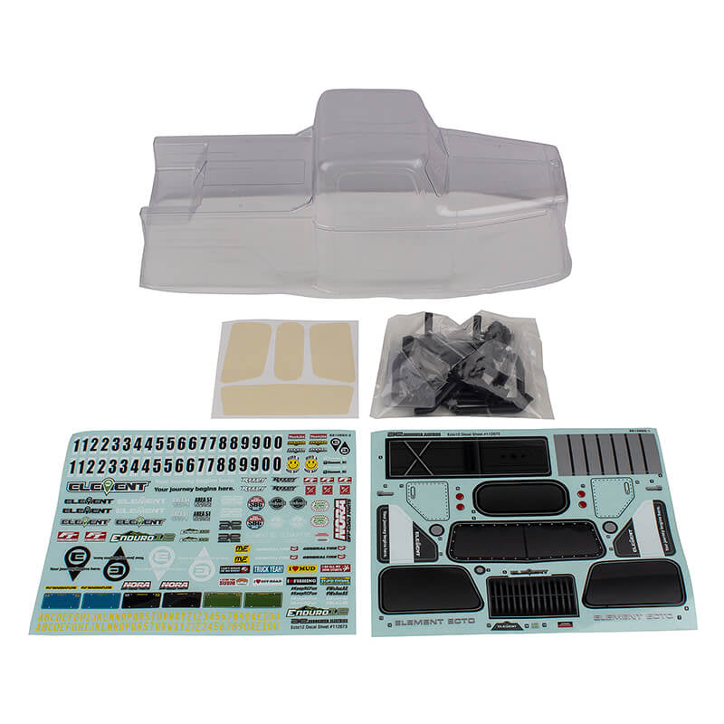 ELEMENT RC BY ASSOC. ELECTRICS - ELEMENT RC ENDURO12 ECTO BODY
SET CLEAR - EL41139