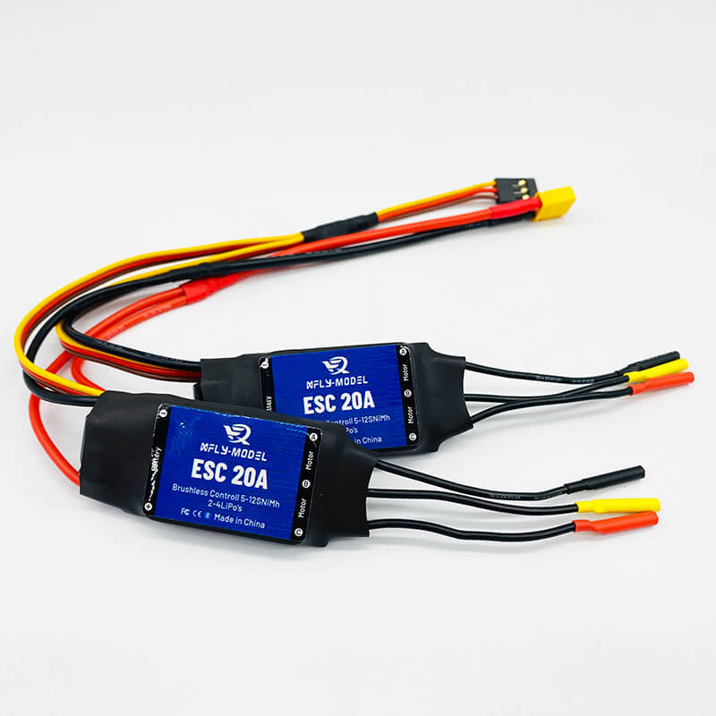 XFLY MODEL - XFLY 20A ESC*2 W/XT30 PLUG - XFESC20A-1
