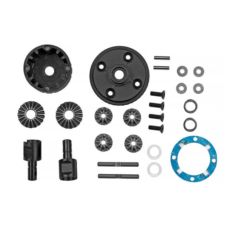 ASSOCIATED ELECTRICS - TEAM ASSOCIATED RC10B84 LTC
METAL DIFFERENTIAL SET FR/RR - AS92557