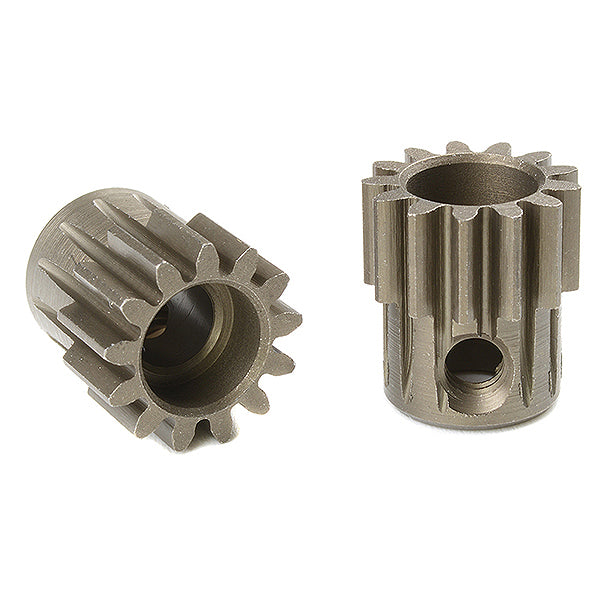 CORALLY - 32 DP PINION SHORT HAR
DENED STEEL 13 TEETH SHAFT DIA - C-72513