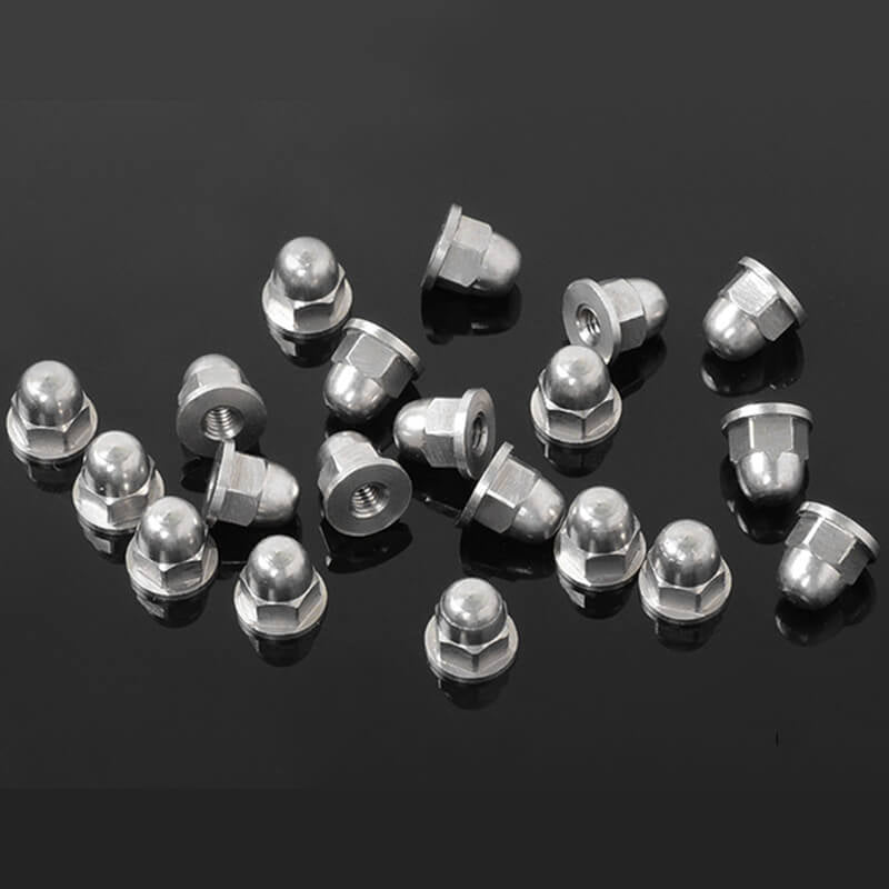 RC4WD - M2.5 FLANGED ACORN NUTS
(SILVER) - Z-S1723