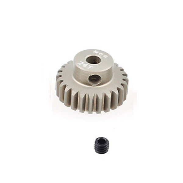 FASTRAX R/C PRODUCTS - FASTRAX M0.6 24T ALUMINIUM
7075 PINION GEAR - FASTM6-24