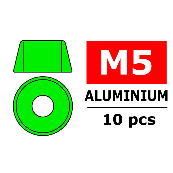 CORALLY - TEAM ALUMINIUM WASHER
FOR M5 SOCKET HEAD SCREWS O - C-3214-50-1