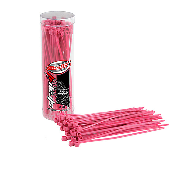 CORALLY - STRAPIT CABLE TIE RAPS
PINK 2.5X100MM 50 PCS - C-50504