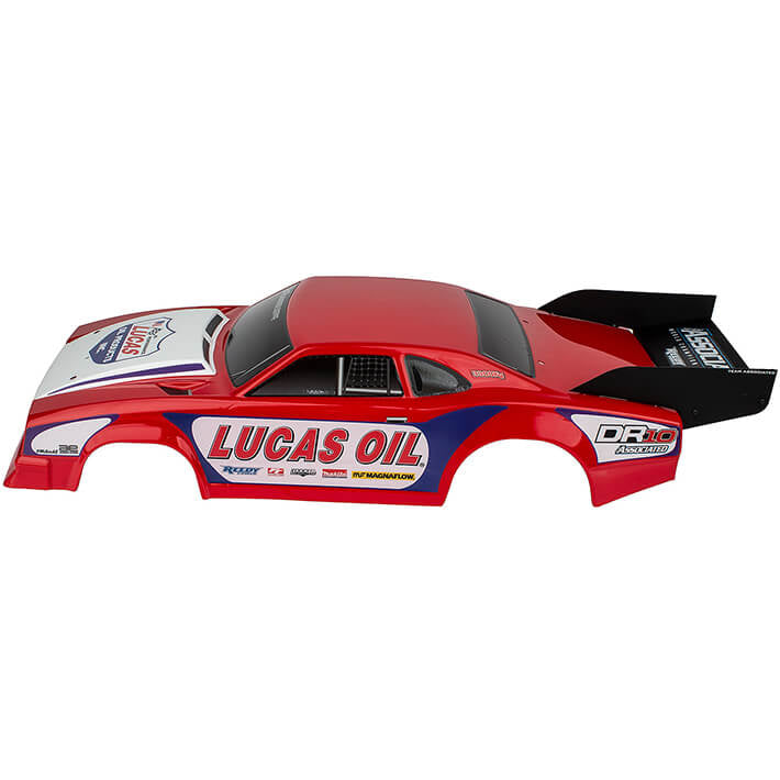 ASSOCIATED ELECTRICS - TEAM ASSOCIATED DR10 PRO REAKT
LUCAS OIL DRAG BODY SHELL - AS72033