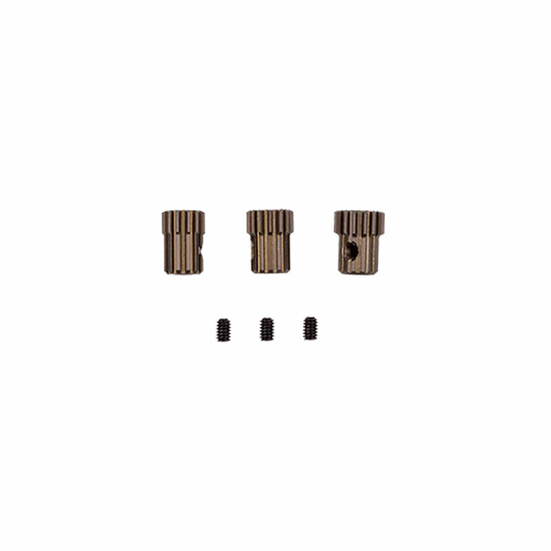 ASSOCIATED ELECTRICS - TEAM ASSOCIATED RC28R FT ALUM.
PINION GEAR SET 64DP 12/13/14T - AS21691