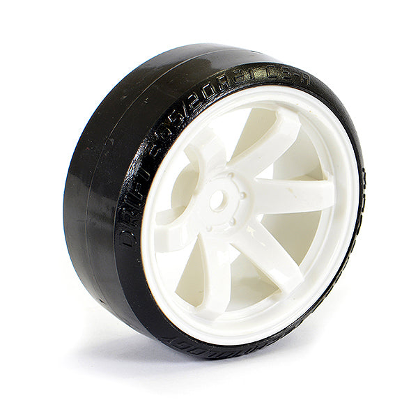 FASTRAX R/C PRODUCTS - FASTRAX 1/10 STREET/DRIFT TYRE
6-SPOKE WHEEL (6MM OFFSET) - FAST0086W