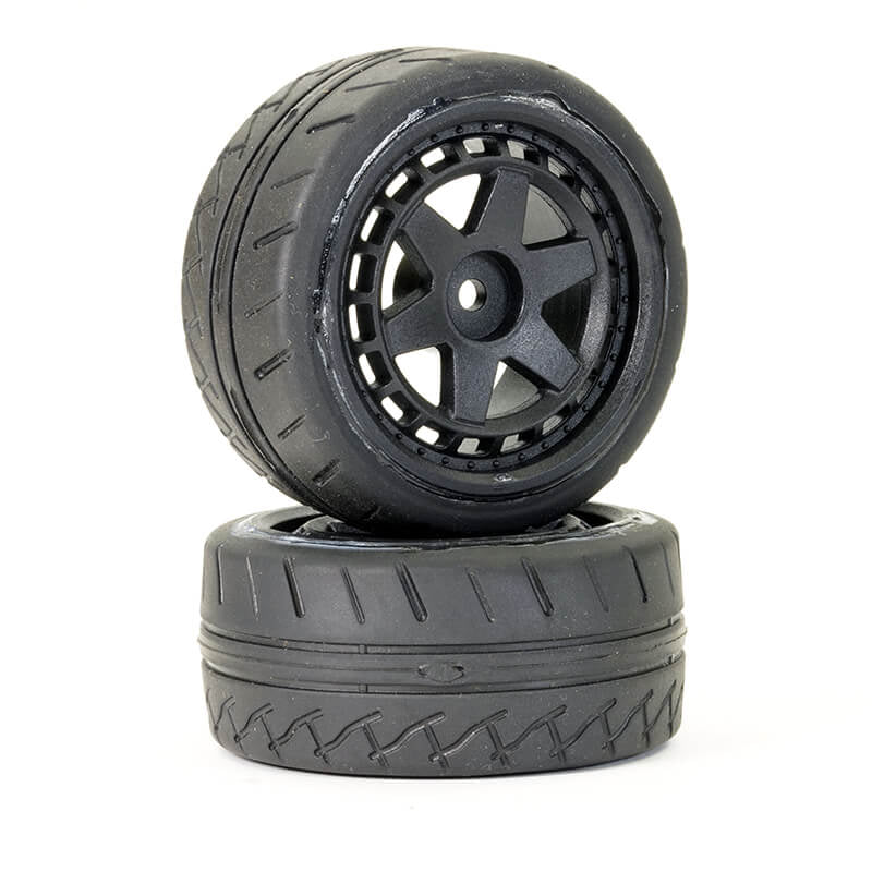 FTX - STINGER REAR 32MM RUBBER
WHEEL/TYRES (PR) - FTX10571