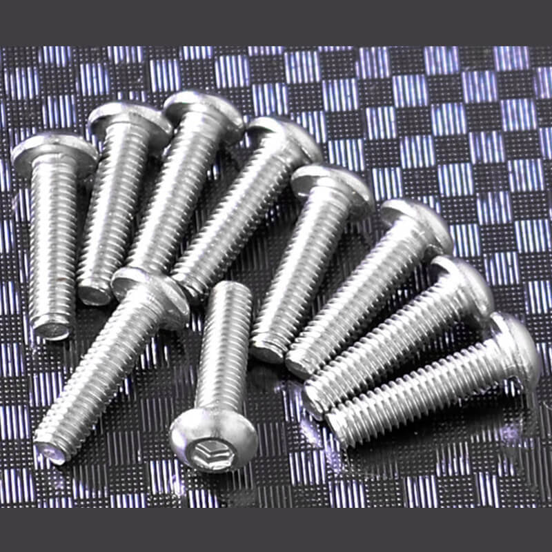 RC4WD - BUTTON HEAD CAP SCREWS
M3 X 12MM (10) - Z-S0721