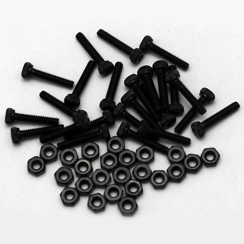 RC4WD - REPLACEMENT SCREWS FOR
STAMPED 1.55 STEEL WHEELS - Z-S0103