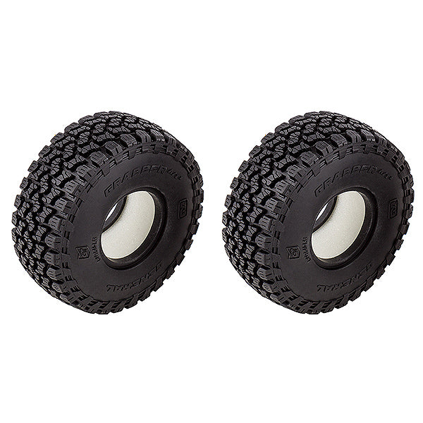 ELEMENT RC BY ASSOC. ELECTRICS - ELEMENT RC GENERAL GRABBER A/T
X TYRES, 1.55 IN, 3.85 IN DIA - EL42107
