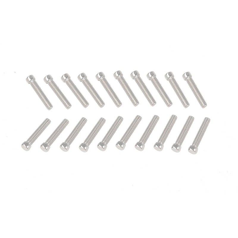 RC4WD - SCALE HEX HEAD BOLTS
(M2 x 10MM) SILVER - Z-S0073