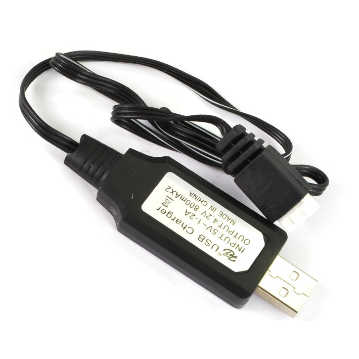 HUINA INDUSTRIAL - HUINA 1580/1582/1583/1594 USB
CHARGER 3PIN WHITE BAL PLUG - CYP1152