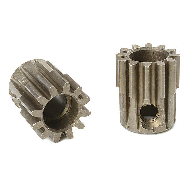 CORALLY - 32 DP PINION SHORT HAR
DENED STEEL 12 TEETH SHAFT DIA - C-72512
