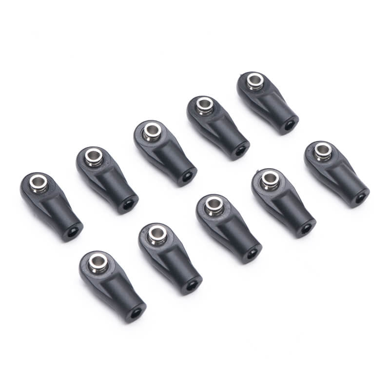 FASTRAX R/C PRODUCTS - FASTRAX STRAIGHT NYLON ROD END
S 22.5X10MM M4 SCREW (10PCS) - FAST2552-B