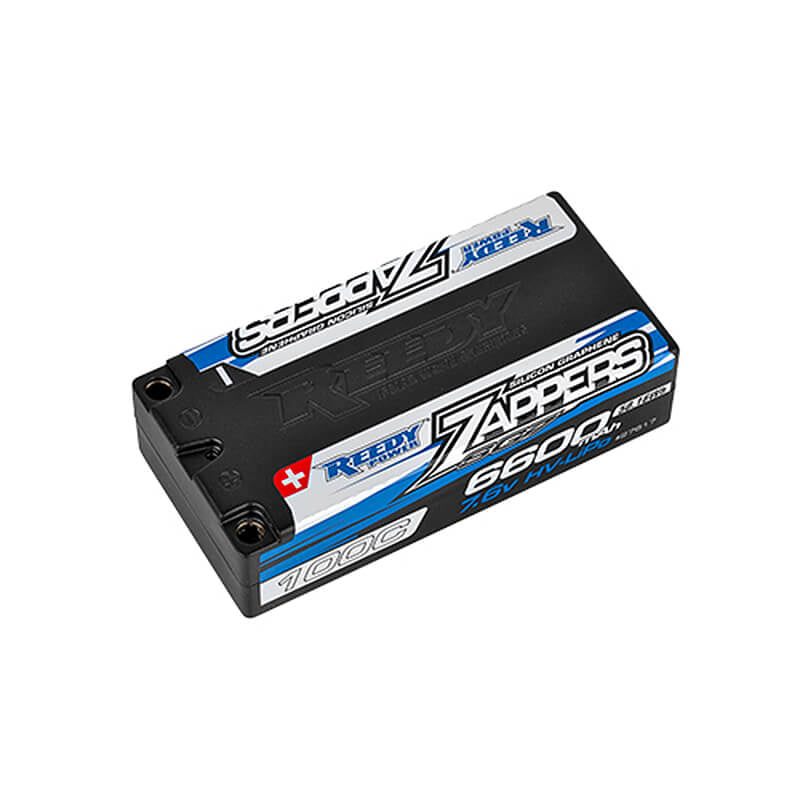 REEDY - ZAPPERS 'SG7' 6600MAH
100C 7.6V SHORTY LIPO BATTERY - AS27617
