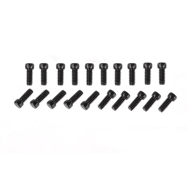 RC4WD - SCALE HEX HEAD BOLTS
(M1.6 x 4MM) BLACK - Z-S0050