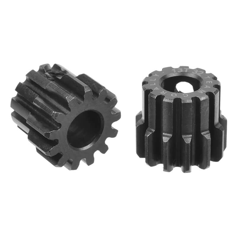 CORALLY - 32 DP PINION SHORT
HARDENED STEEL 13 TEETH 5MM - C-72613