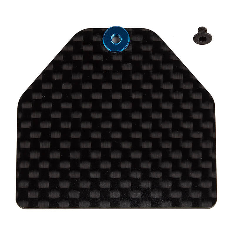 ASSOCIATED ELECTRICS - TEAM ASSOCIATED RC10B7 FT
C/FIBRE SERVO WEIGHT PLATE 4g - AS92446
