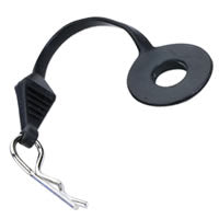 FASTRAX R/C PRODUCTS - FASTRAX BODY PIN HOLDER/BODY
PROTECTOR 4pcs MEDIUM BLACK - FAST888BK