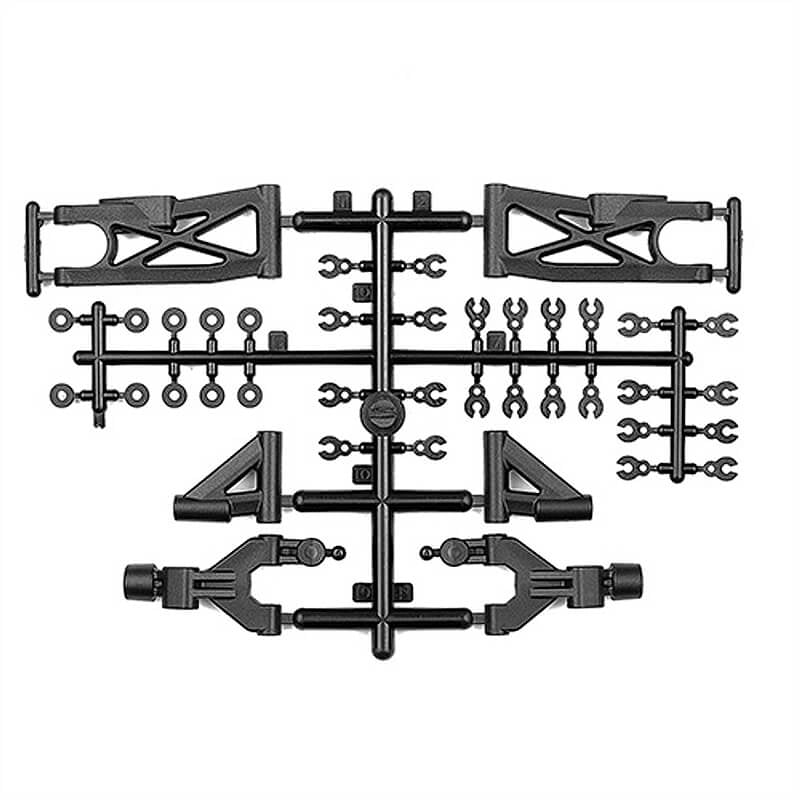 ASSOCIATED ELECTRICS - TEAM ASSOCIATED DC10
SUSPENSION ARM SET - AS72204