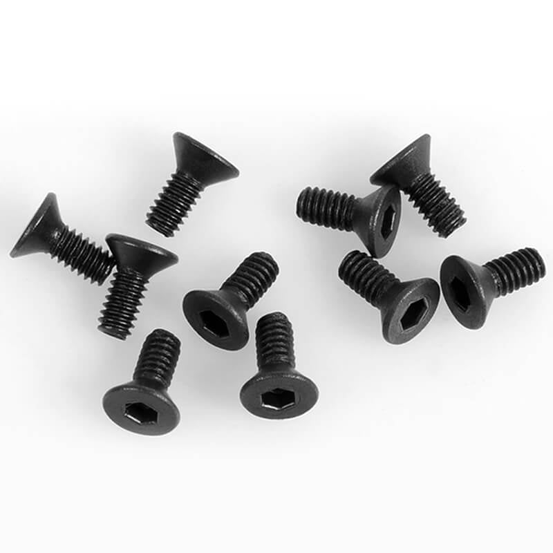 RC4WD - STEEL FLAT HEAD SOCKET
CAP SCREW M2 X 5MM (BLACK) - Z-S1610
