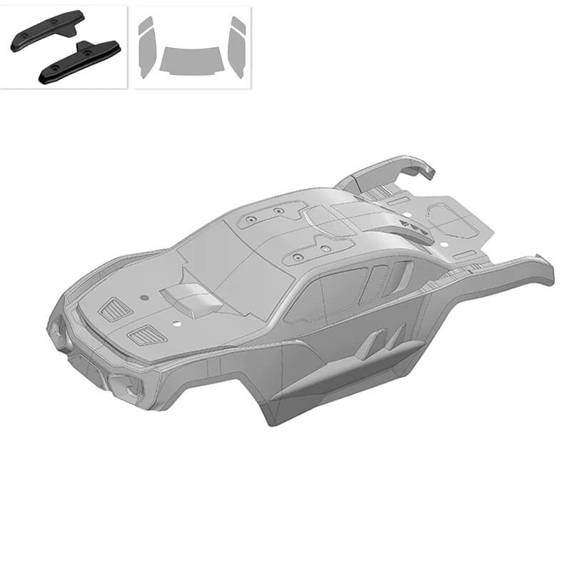 CORALLY - POLYCARBONATE BODY
KAGAMA 4 CLEAR CUT 1 PC - C-00180-1324