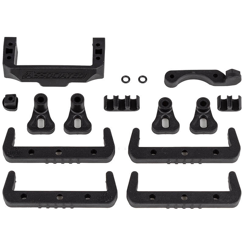 ASSOCIATED ELECTRICS - TEAM ASSOCIATED RC10B7 BATTERY
MOUNT/FAN MOUNT/SERVO MOUNT - AS92418