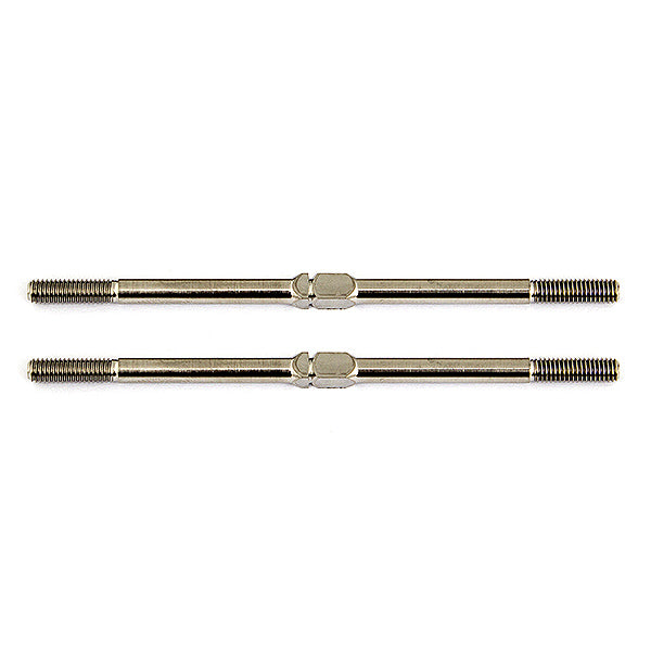 ASSOCIATED ELECTRICS - ASSOCIATED FT TITANIUM
TURNBUCKLE 3x67MM SILVER (2) - AS1408