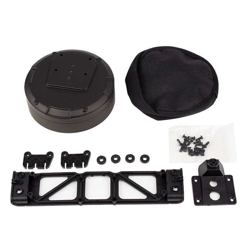 ELEMENT RC BY ASSOC. ELECTRICS - ELEMENT RC ENDURO BUSHIDO+
SPARE TYRE MOUNT AND BAG SET - EL42199