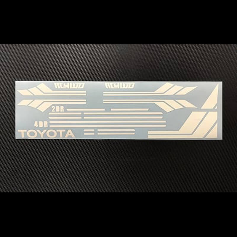 RC4WD - CLEAN STRIPES FOR MOJAVE
II 2/4 DOOR DECAL SHEET (WHIT - Z-B0168