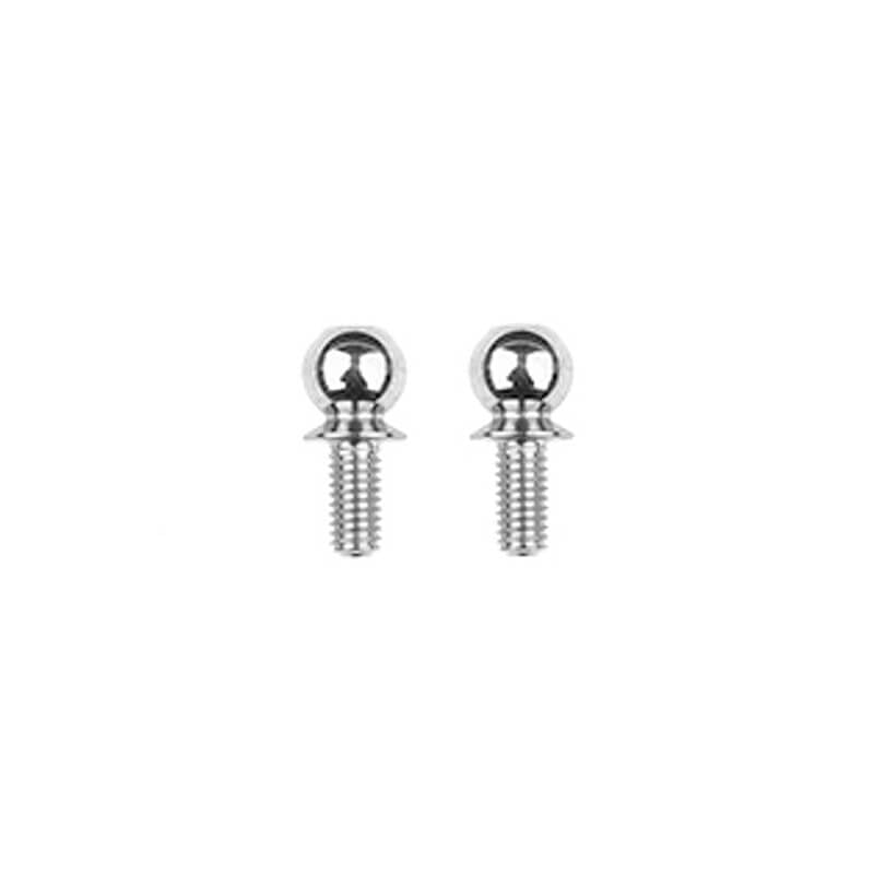 ASSOCIATED ELECTRICS - ASSOCIATED FT HD TITANIUM
BALLSTUDS SHORT, 6MM - AS32096