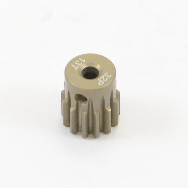 FASTRAX R/C PRODUCTS - FASTRAX 32DP 13T ALUMINIUM
7075 PINION GEAR(3.2mm SHAFT) - FAST32-13